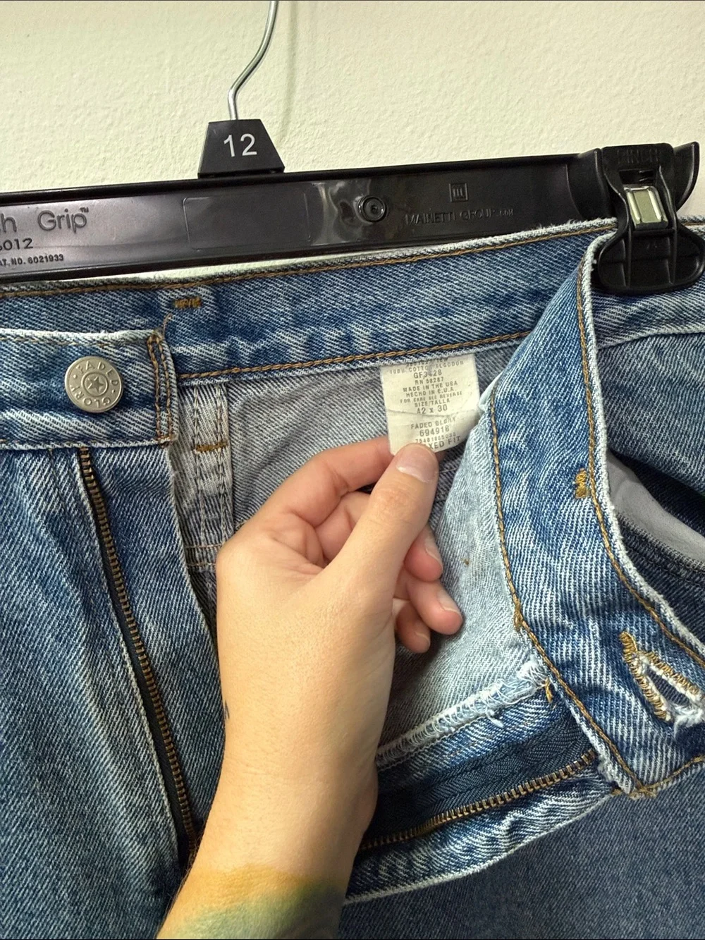 Faded Glory Light Blue Relaxed Men's Jeans